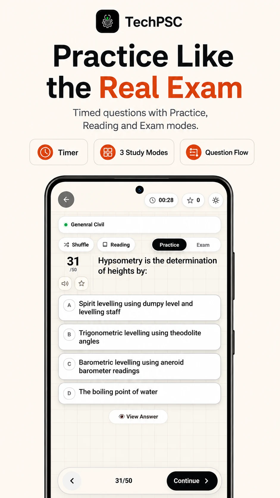 TechPSC: License & Loksewa MCQ screenshot